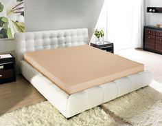 Постельное белье Простыни "Beige, бежевый"; 140 х 200 (размер) Guten Morgen