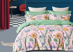 Постельное белье "Cleo" EURO MAX сатин люкс "арт: SLL-034"; 1.5 (размер)