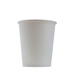 Стакан одноразовый бум 1-сл. d-80мм 250мл белый, "Light" КОМУС 50шт/уп No Brand