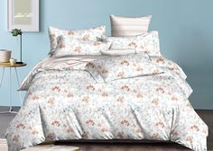 Постельное белье "Cleo" Pure Cotton из поплина "арт: PCM-214"; Евро (размер)