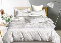 Постельное белье "Cleo" Pure Cotton из поплина "арт: PCM-212"; 2.0 евро простыня (размер)