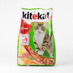 Сухой корм для кошек Kitekat, мясной пир, 1,9 кг