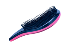 Распутывающая расческа Evo Beauty фиолетовый массажный