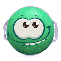 Ледянка Fani&Sani Пушистик зеленый, 45 см