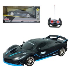 Машинка на радиоуправлении AUTODRIVE гоночная, 1:18, 4 канала, JB1168173, черный