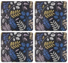 Набор салфеток сервировочных плейсмат "Гербарий" 30х28 см 4 шт Nouvelle