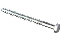 Tech-Krep Болт DIN 571 сантехнический оцинк 8x100 20 шт - коробка с ок. Tech-Kr 126559