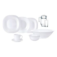 Столовый сервиз Luminarc Carine White 46 предметов