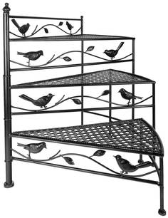 Подставка для цветов Ningde qinyuan Vittoria 56 х 31 х 65 см черная