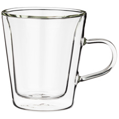 Кружка с двойными стенками "double-wall" 200 мл. Диаметр=8,5 см. Высота=9,5 см KSG-250-163 Agness