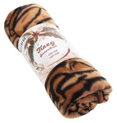 Плед Wellness Тигр 130 х 150 см флис разноцветный