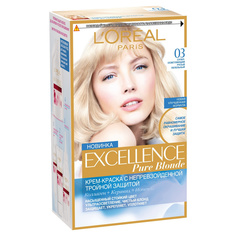 Краска для волос LOreal Paris Excellence 03 super brightening blonde ash