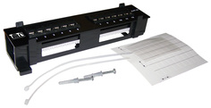 Патч-панель Lanmaster TWT-PP12UTP-H 19" 1U 12xRJ45 кат.5e UTP