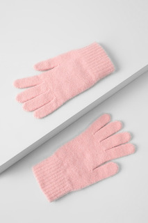 Перчатки женские BELUCCI BL2208ТА1005 розовые, р. 6-8