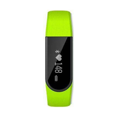 Фитнес-браслет Lime Lime 116HR green черный/зеленый
