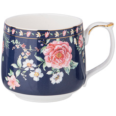 Кружка lefard "grace" 470 мл синяя KSG-275-1239