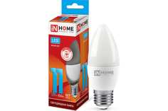 IN HOME Лампа сд LED-СВЕЧА-VC 11Вт 230В Е27 4000К 820Лм 4690612020495