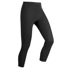 Термобелье Decathlon (низ) лыжное мужское черное 100 Base layer bottom M black, XS Wedze