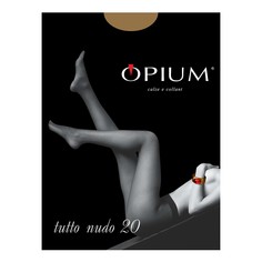 Колготки женские Opium бежевые 4