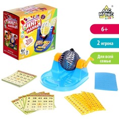 Настольная игра на развитие логики и счёта Бинго маниЯ, 35 двусторонних карточек Лас Играс