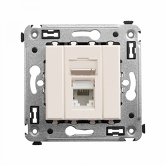 DKC Avanti Ванильная дымка Компьютерная розетка RJ-45 один категория 5e