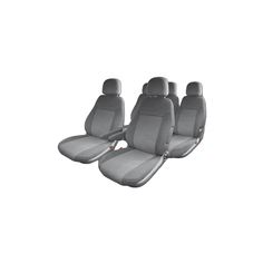 Комплект Комбинированных Чехлов Модельных, Материал - Жаккард / Экокожа, Для Hyundai Accen Forma