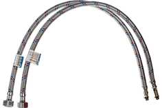 ELKA Подводка гибкая для смесителей 1/2" х М10 х 60 см, пара, стал. гайка ИС.100304