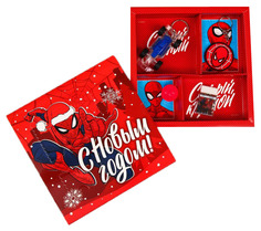 Подарочная коробка адвент "С Новым Годом", Человек-паук Marvel