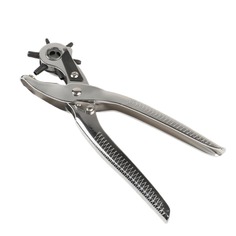 Щипцы-пробойник для установки блочек и кнопок, 6 насадок, HPU-10 Micron