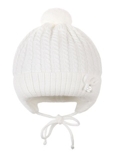 Шапка детская Чудо-кроха, белый, р. 37