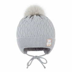 Шапка детская Чудо-кроха, серый, р. 37