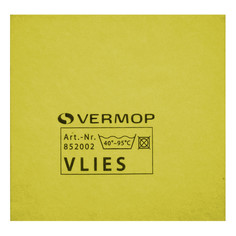 Салфетки хозяйственные Vermop Vlies вискоза 38х40см 852005 желтая 5шт/уп No Brand
