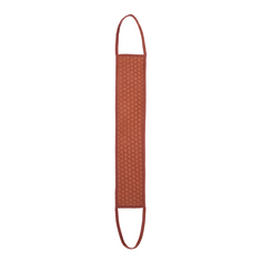 Мочалка "Королевский пилинг", лента стёганая 9,5х70см с ручками (Банные штучки), 41292