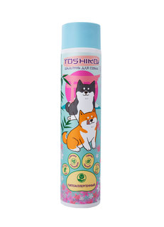 Шампунь для собак гипоаллергенный Toshiko, 300 мл