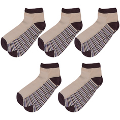 Носки детские ХОХ 5-D-3R5 цв. бежевый; коричневый р. 16-18