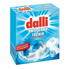 Салфетки для стирки белых тканей Dalli 15 шт. Dali
