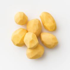 Картофель очищенный, цельный, в вакууме, 500 г No Brand