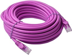 Патч-корд ACD-LPS6A-10M [ACD-LPS6A-10M] Cat6a SSTP, 27AWG,CU Фиолетовй, 10м (741906)