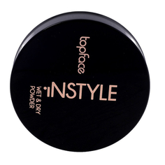 Пудра TopFace Instyle Wet & Dry компактная тон 006