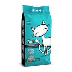 Наполнитель Sandy Ocean Breeze с ароматом океанского бриза для кошачьего туалета (10кг) Candy