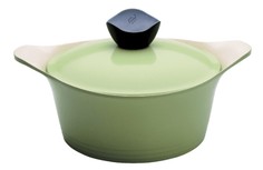 Кастрюля Frybest Evergreen 2,4 л зеленый