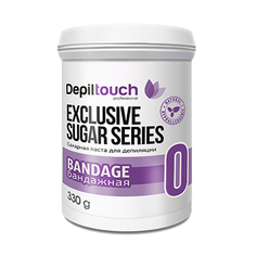 Сахарная паста для депиляции Depiltouch Bandage (Бандажная 0) Exclusive sugar series 330гр