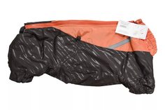 Комбинезон для собак Зоофантазия мужской, черный, оранжевый, длина спины 42 см