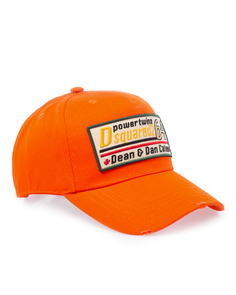 бейсболка DSQUARED2 BCM0402 UNI оранжевый+принт