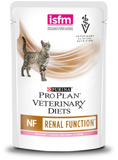 Влажный корм для кошек Pro Plan Veterinary Diets NF Renal Function, лосось 85 г