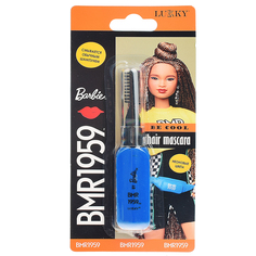 Тушь для волос Barbie Lukky, цвет Неоновый Синий, на блистере, объём 15 мл 1toy