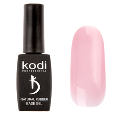 Гель-лак Natural Rubber Base Kodi 12ml PINK (цветной базовый гель)