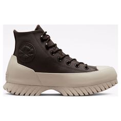 Кеды Converse Chuck Taylor All Star Lugged Winter 2.0 A00911 кожаные коричневые (37)