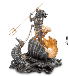 Статуэтка "Посейдон - Бог морей" Veronese