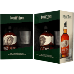 Виски Buffalo Trace 0,75 л в подарочной упаковке + стакан